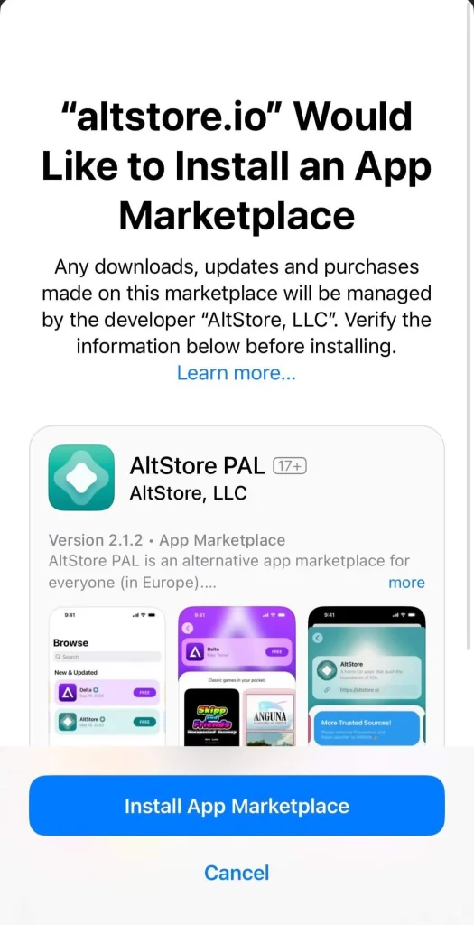 Install AltStore on Computer