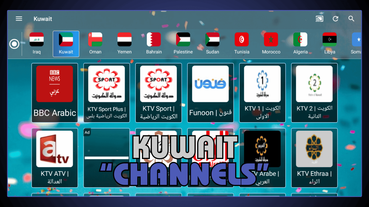 Kuwait Channels on Drama Live