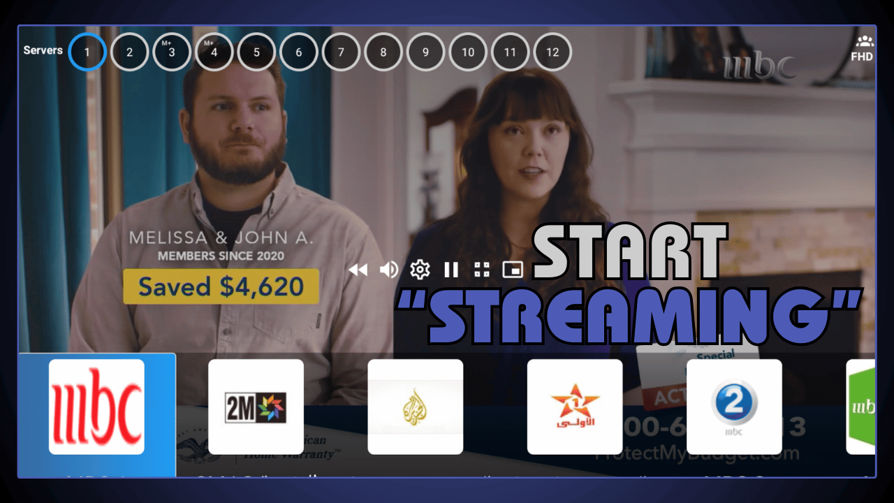 Start Streaming on PC